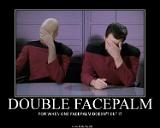 double facepalm